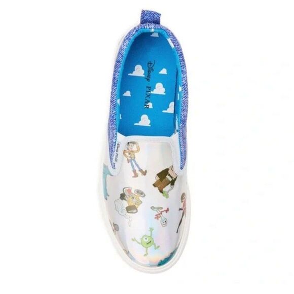 Disney Shoes - Disney Pixar Slip On Sneakers Size 6 Toy Story Wall-E Up The Incredible shoes